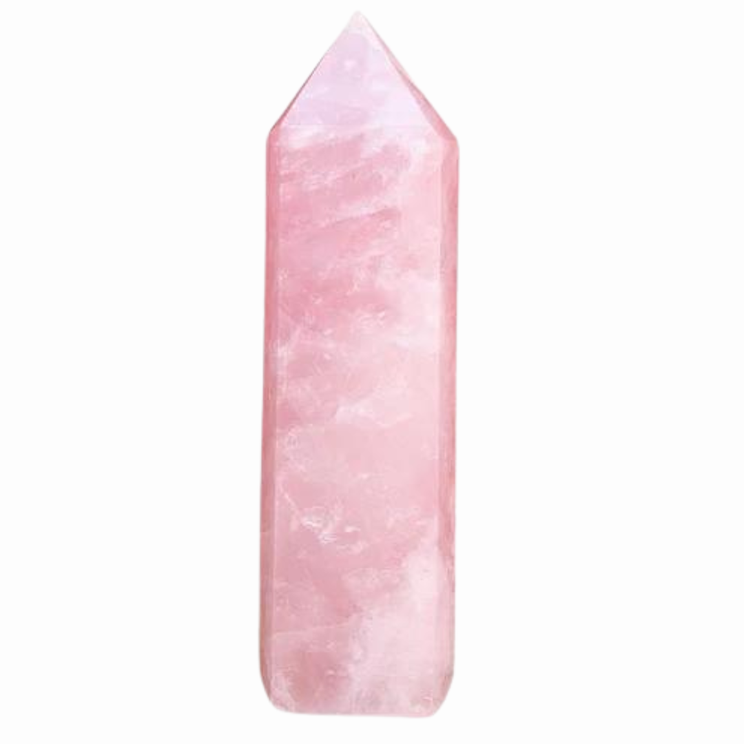 Obelisco Cuarzo Rosa