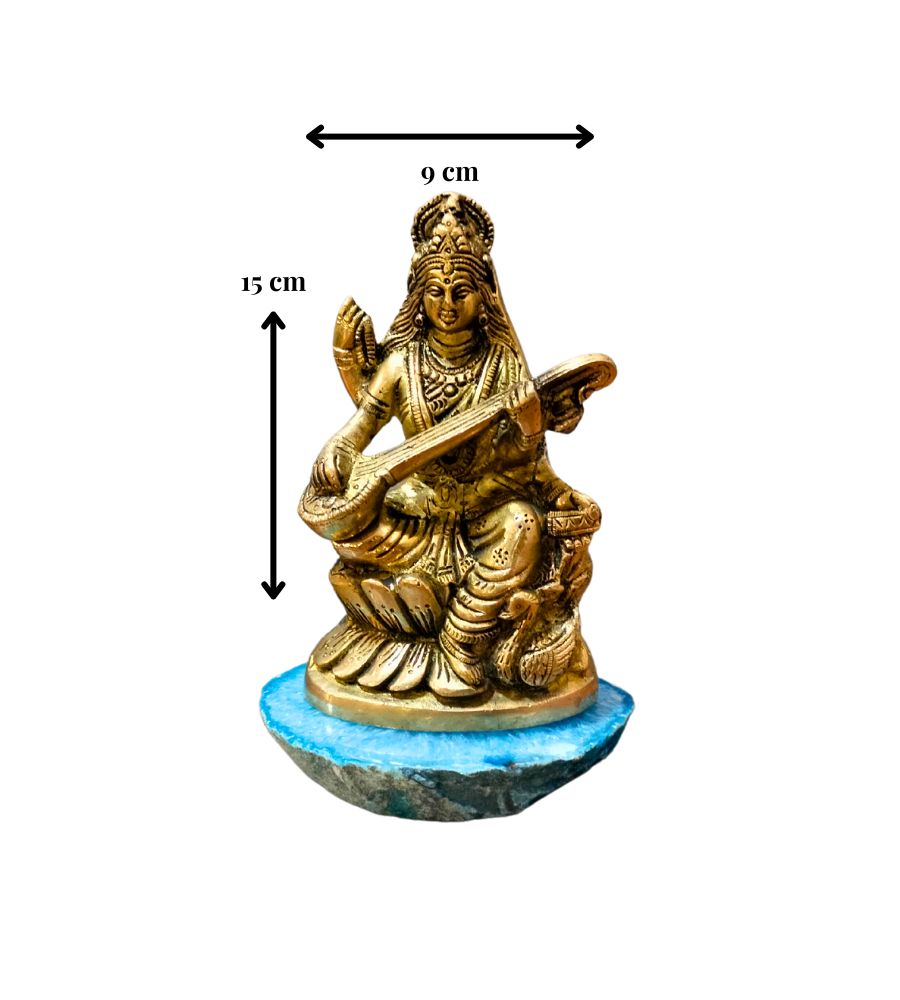 Saraswati 15 cm | Bronce