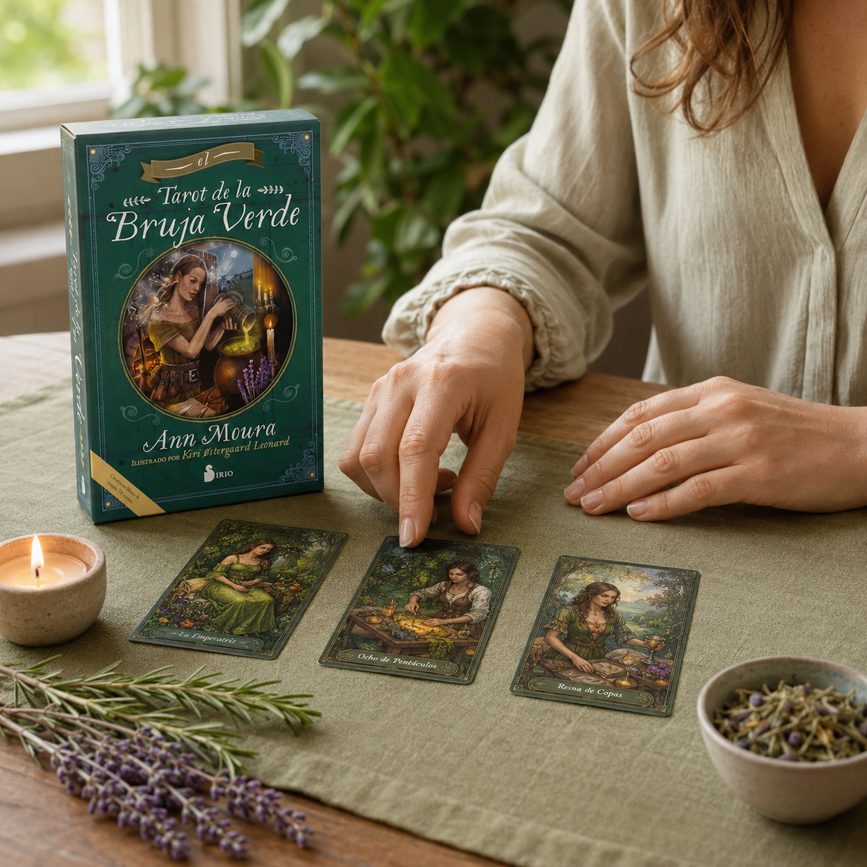 Tarot De La Bruja Verde,El
