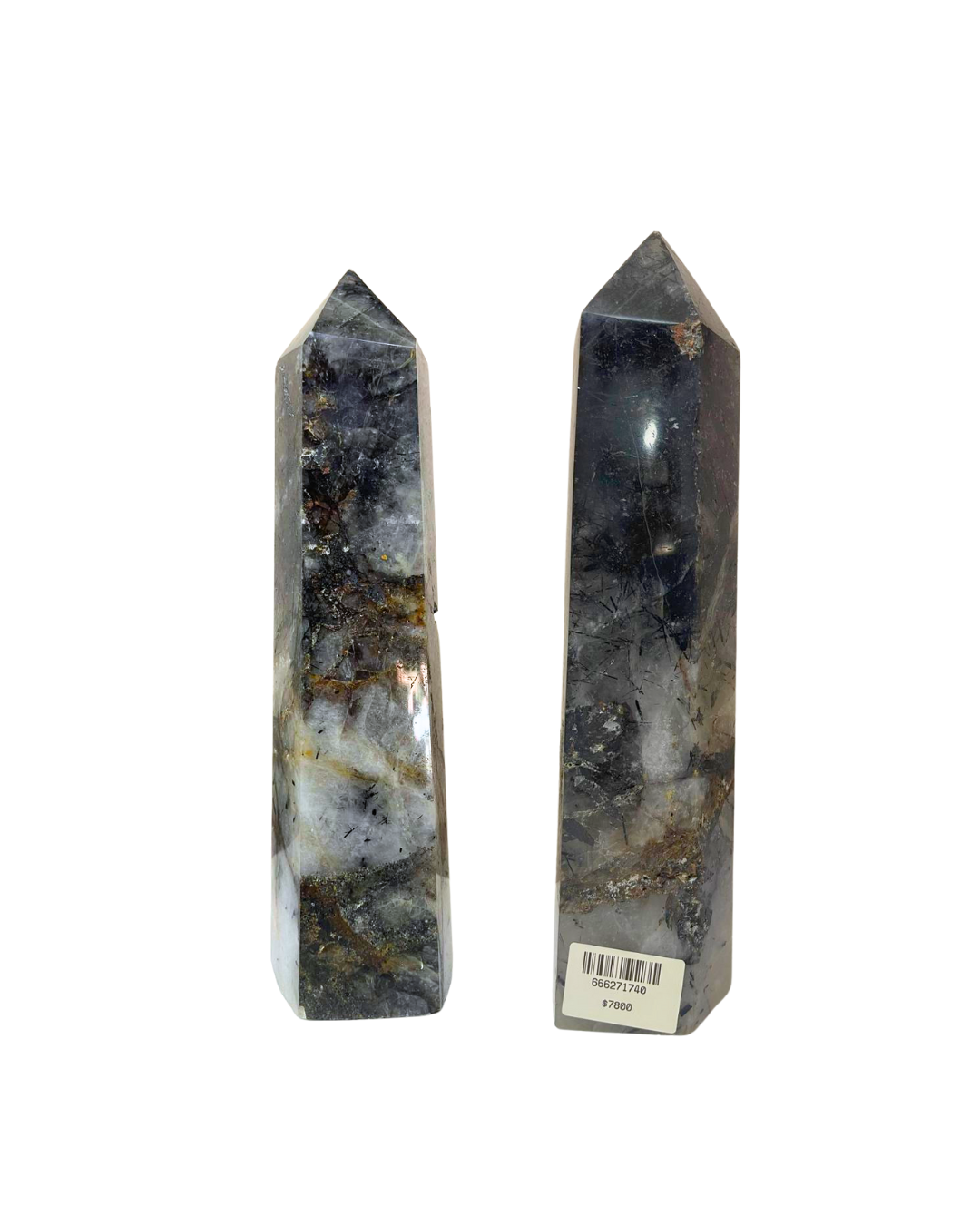 Cuarzo de colección | Punta de Turmalina Blanca