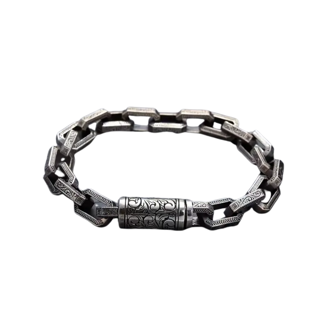 Pulsera Patrón de Hierba de vida 22 cm