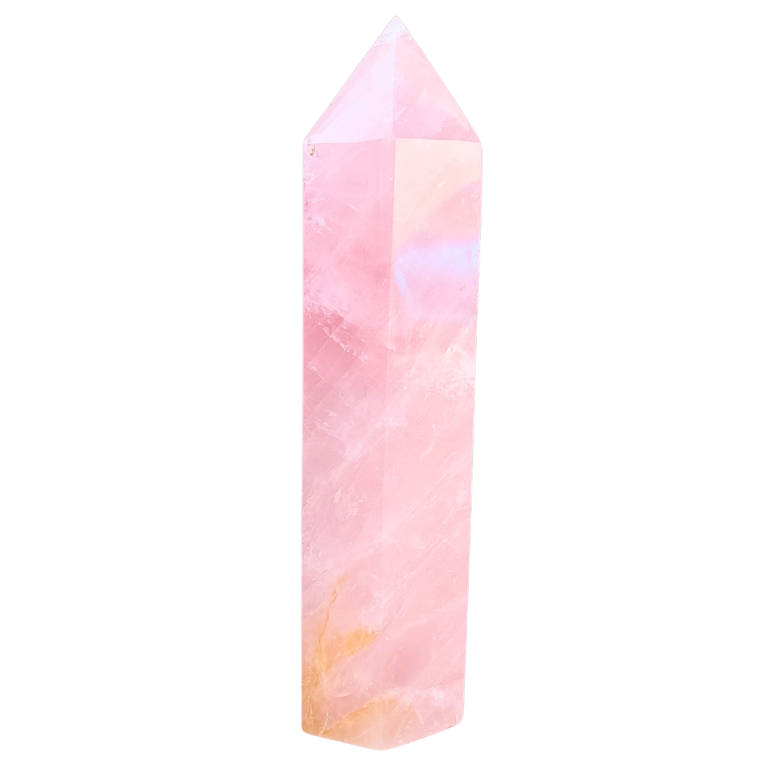 Obelisco Cuarzo Rosa