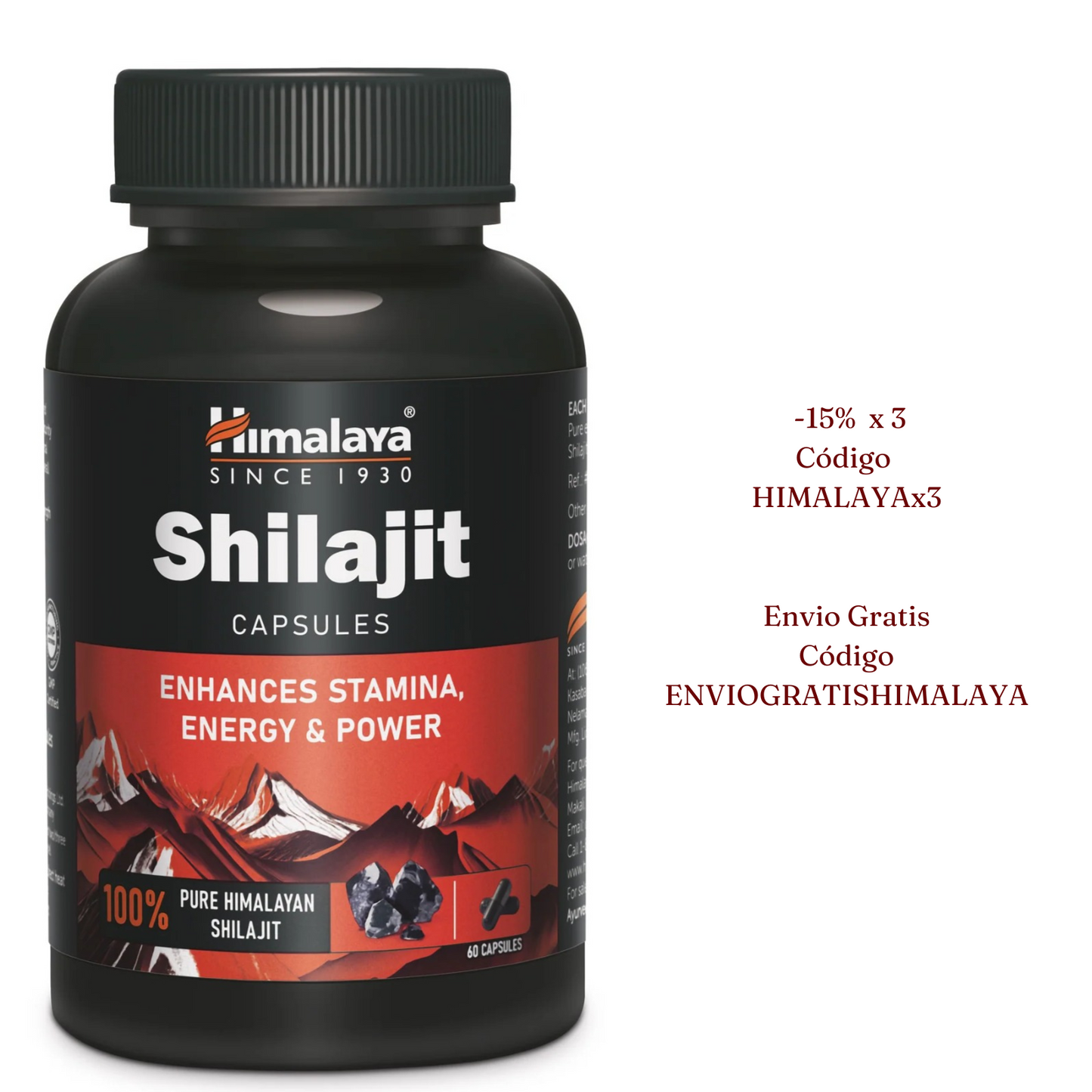 Shilajit Capsulas
