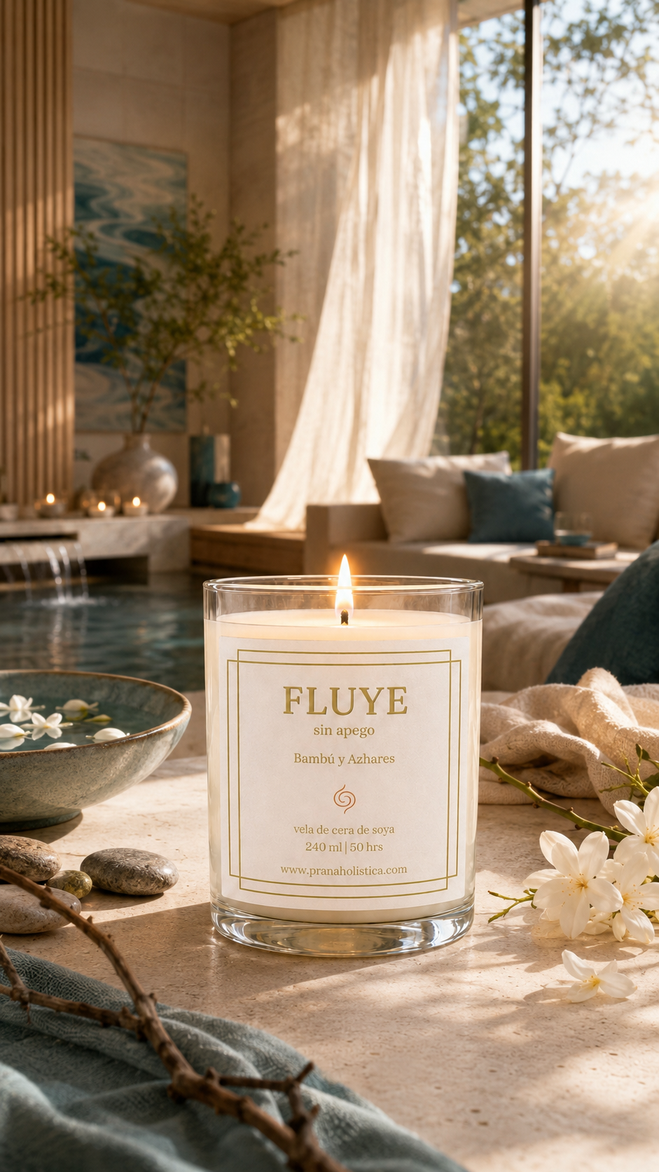 Vela Aromática Intencionada | Fluye