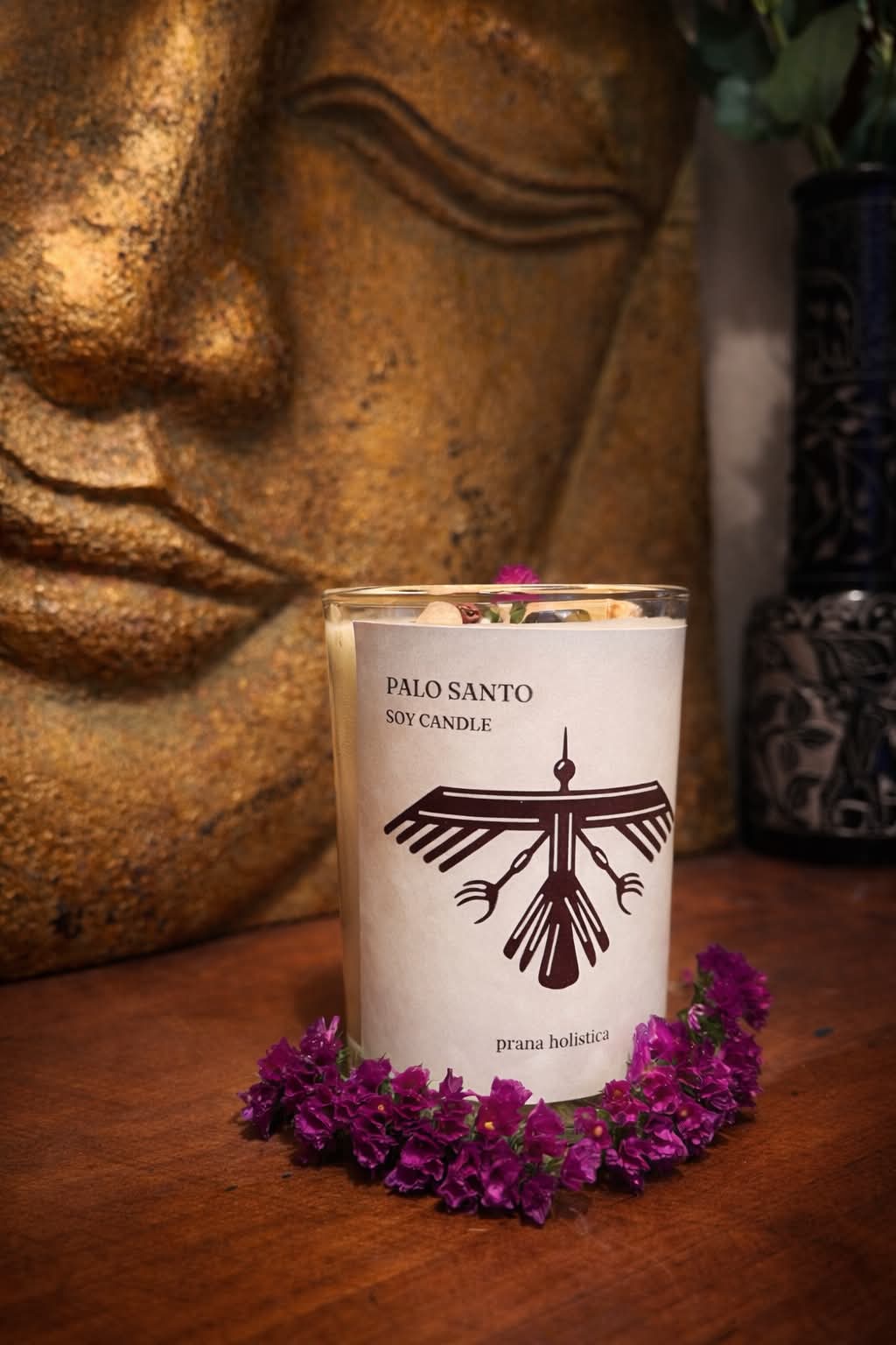 Vela aromática intencionada | Palo Santo