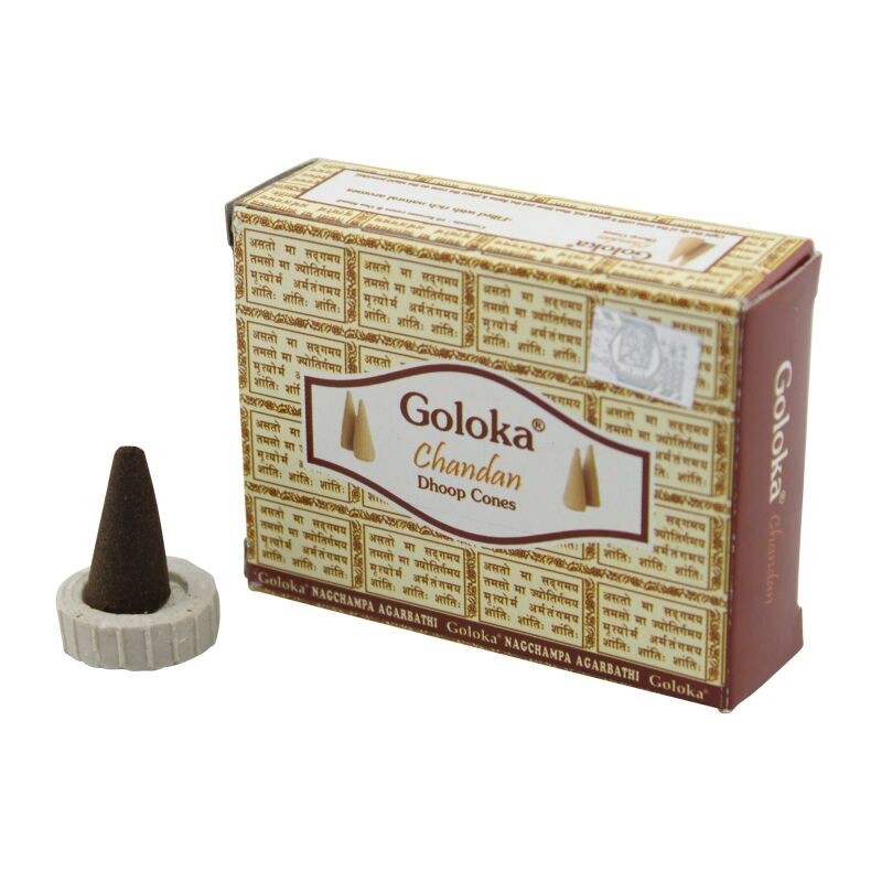 Incienso en Cono Chandan Goloka