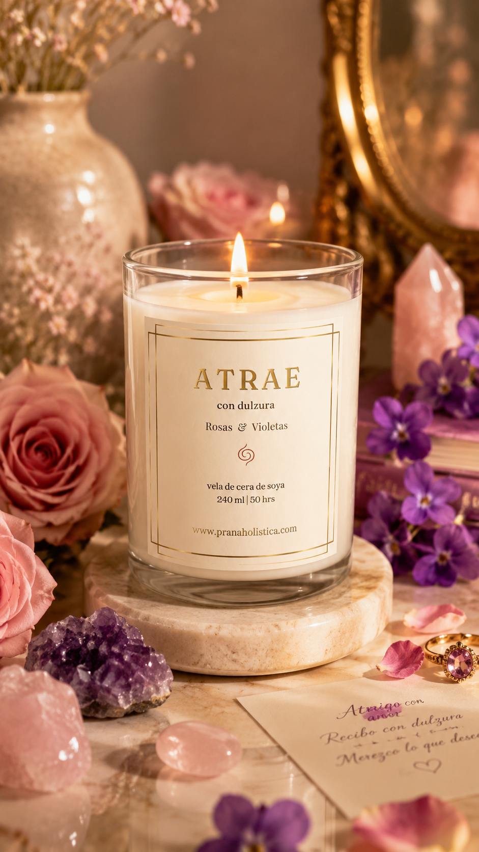 Vela Aromática Intencionada | Atrae