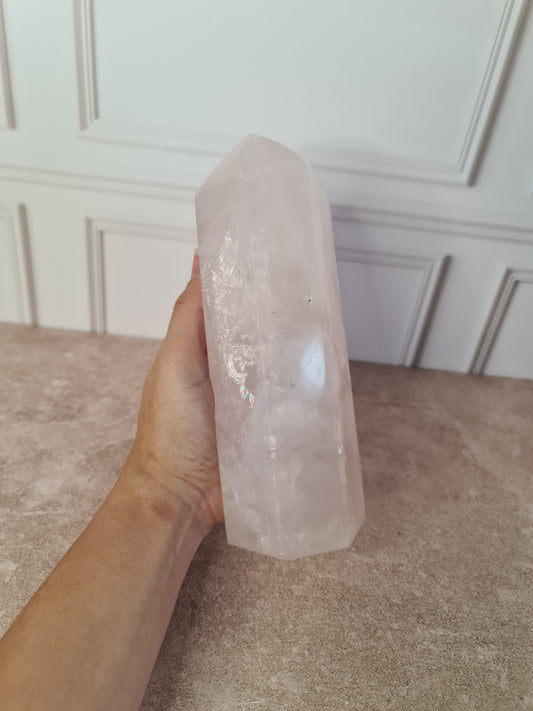 Cuarzo de colección | Punta de Cuarzo Rosa