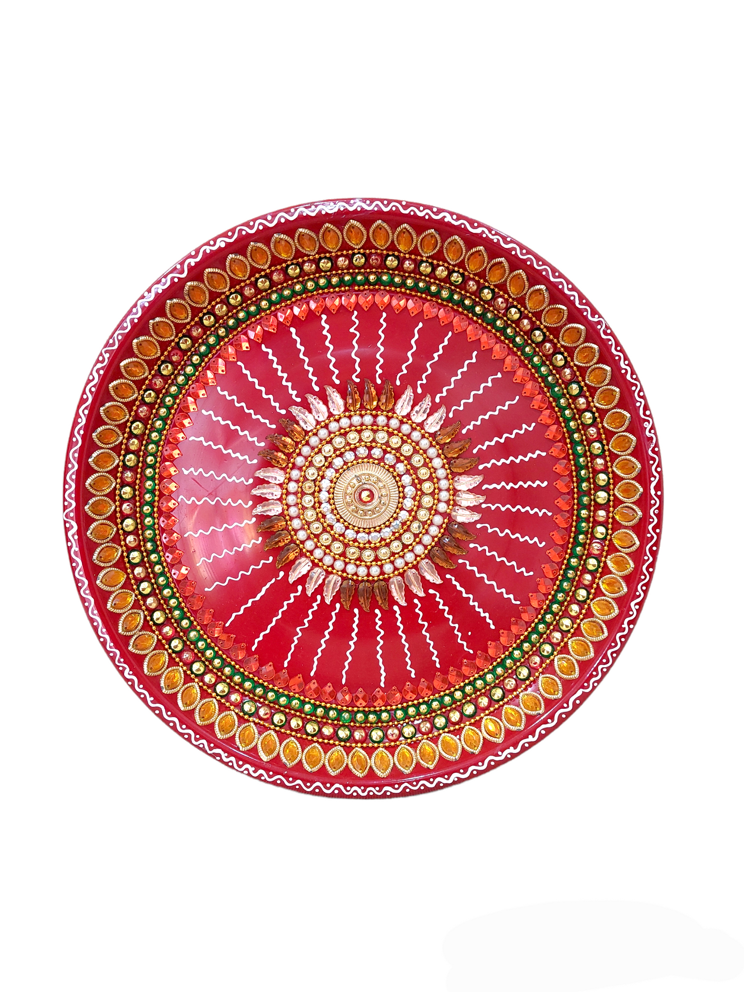Plato Pooja | Decorado