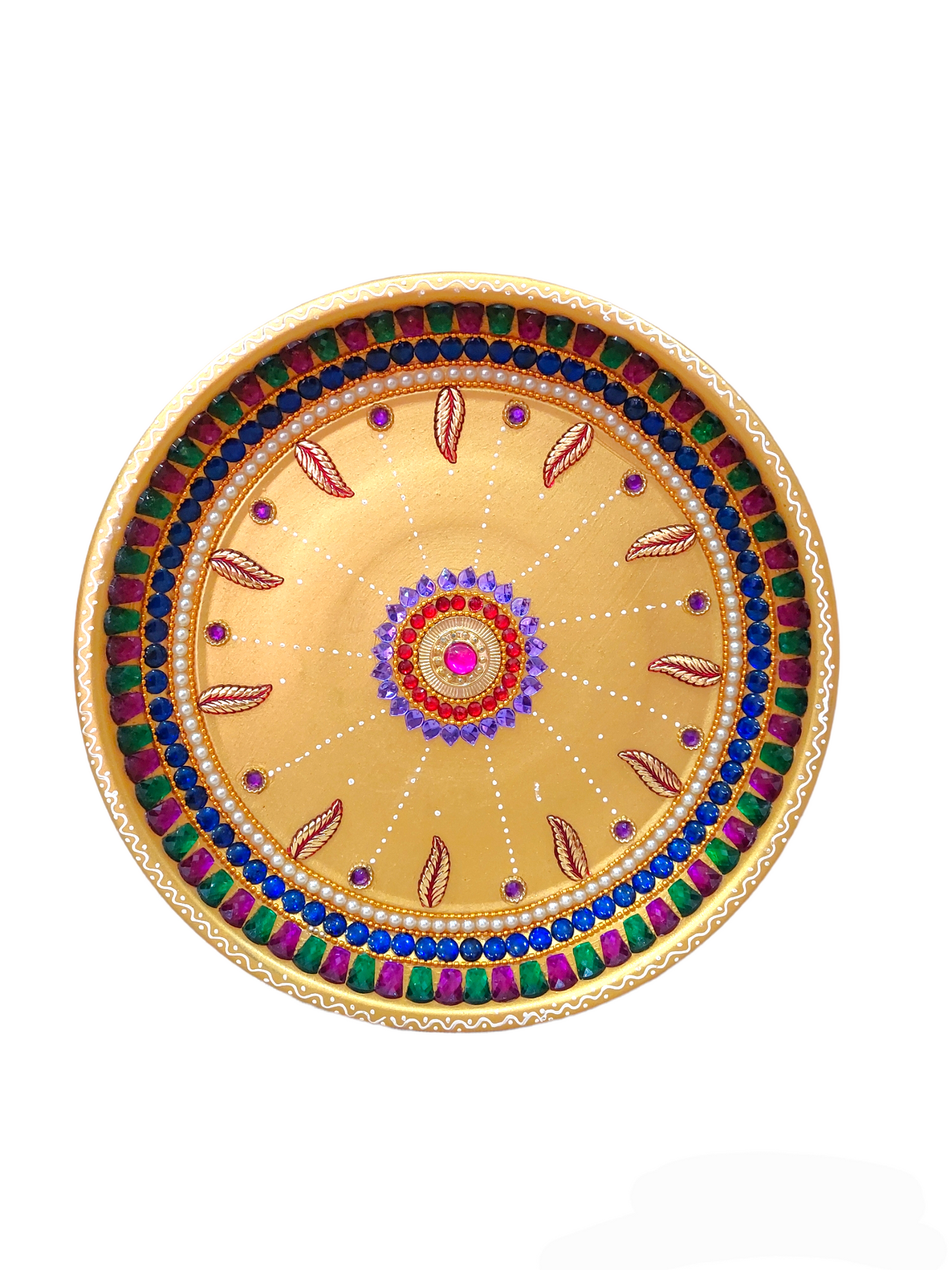 Plato Pooja | Decorado