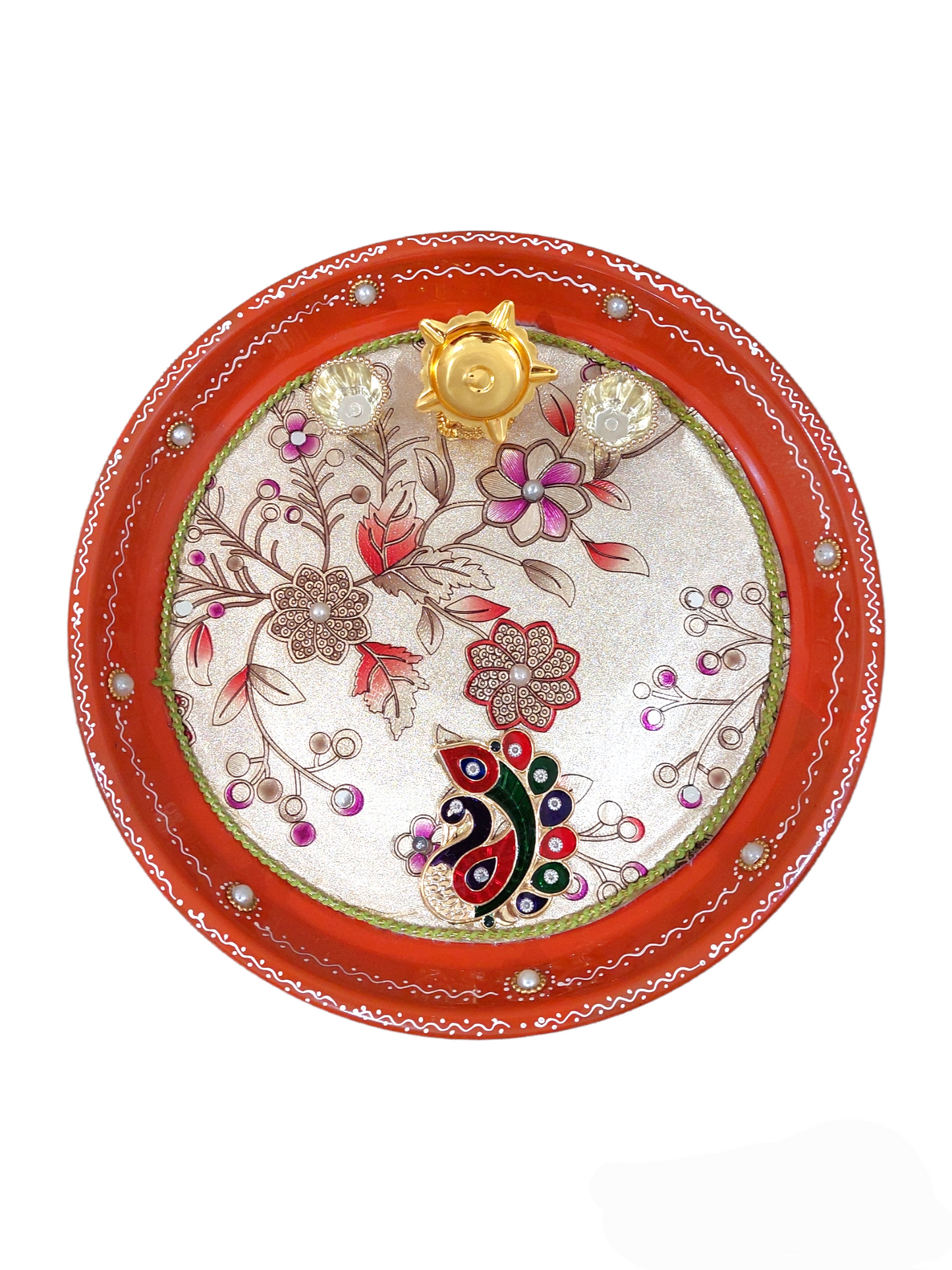 Plato Pooja | Decorado