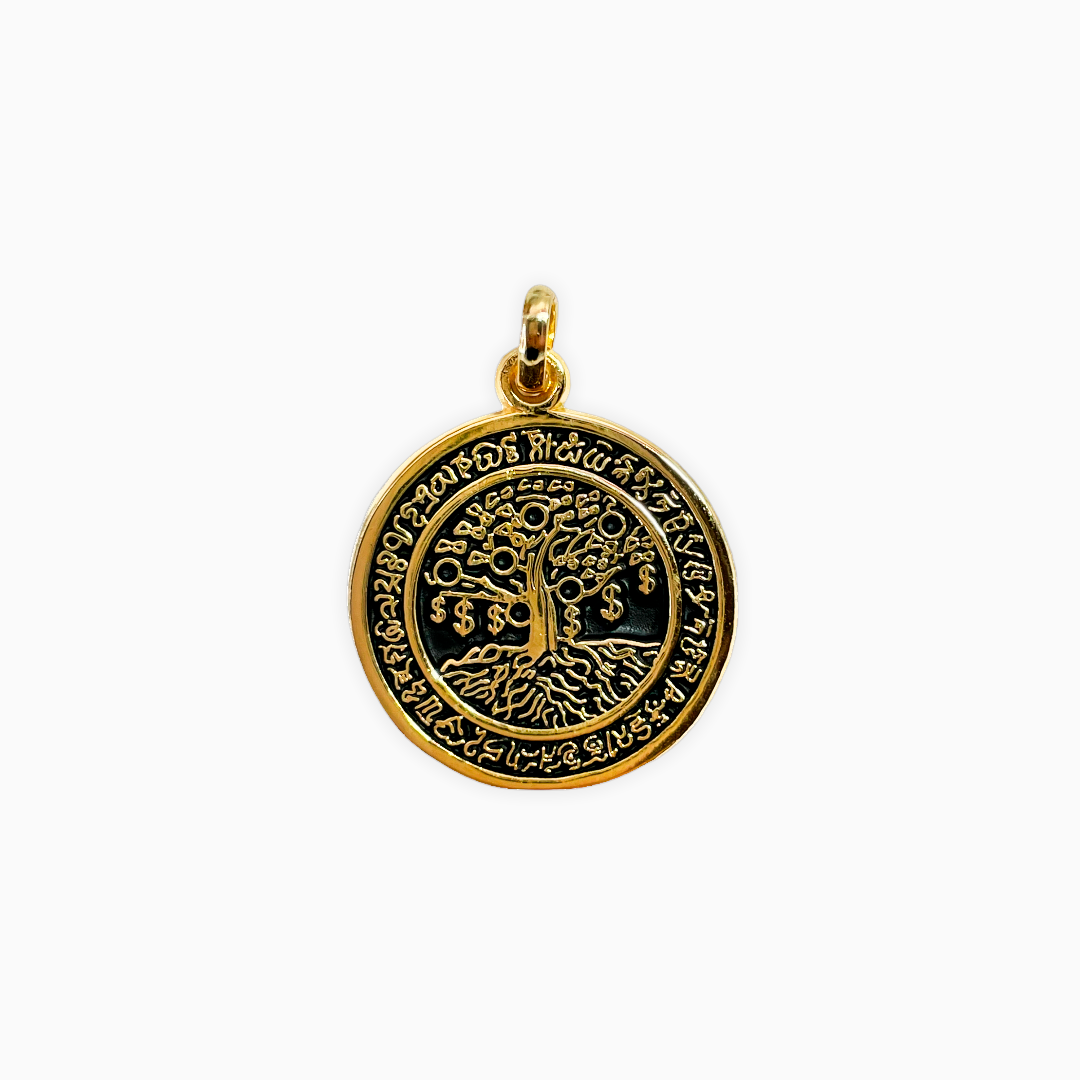 Dijes para Abundancia | Chapa de oro