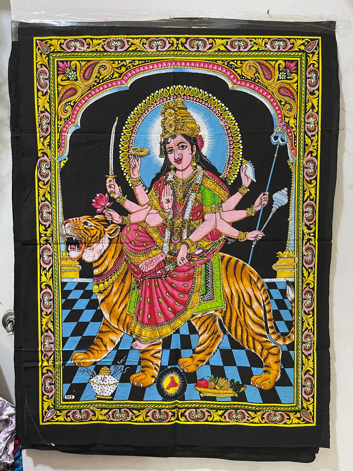 Tapestry Decorativo Bordado