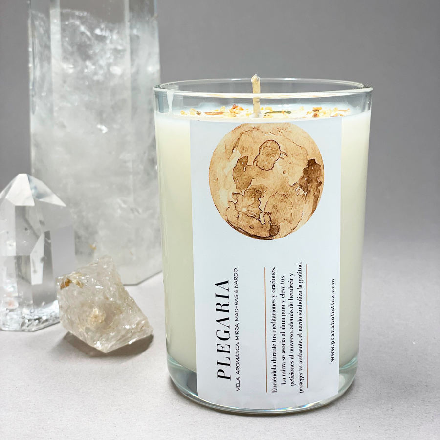 Vela aromática intencionada | Plegaria