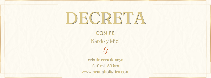DECRETA con fe