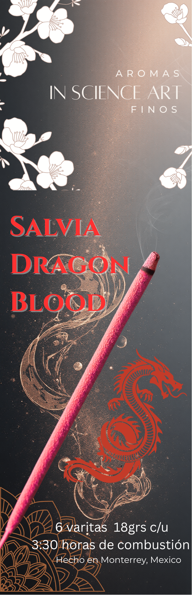 Prana Holistica | Incienso Artesanal 25 cm