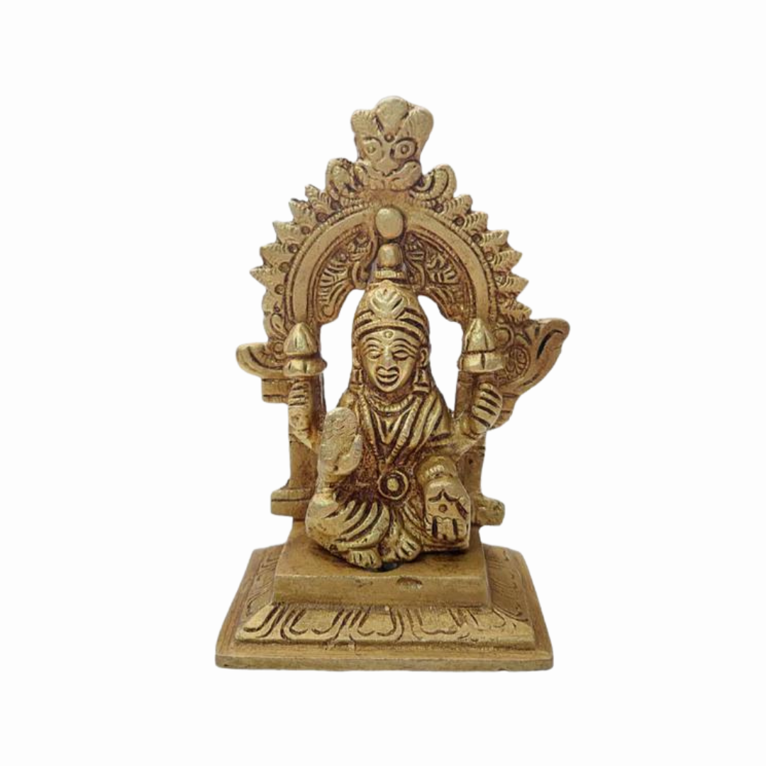 Lakshmi y Ganesh Bronce 9 cm