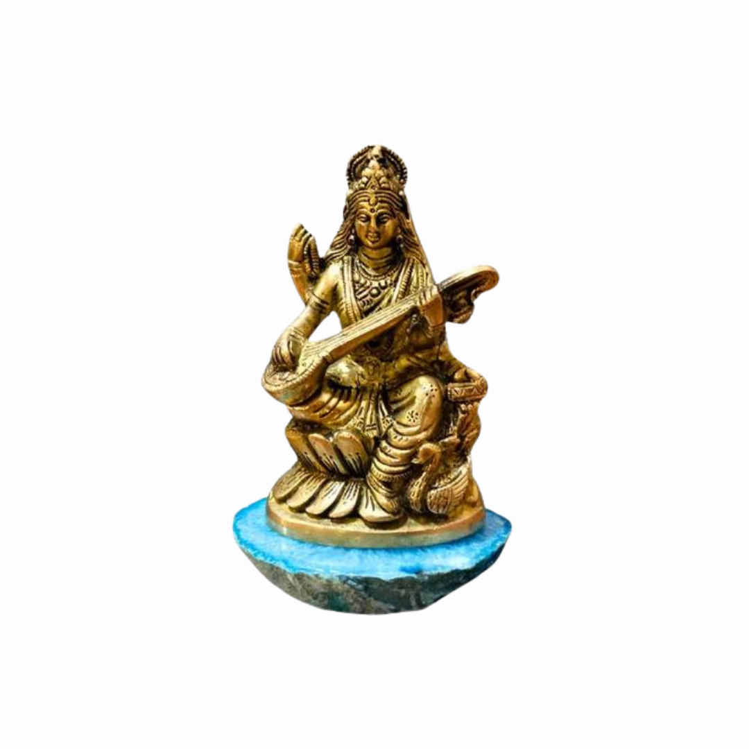 Saraswati 15 cm | Bronce