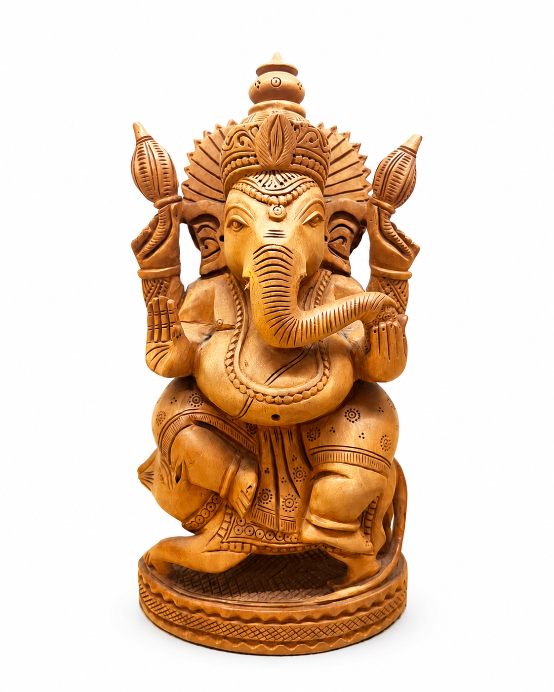 Ganesh de Madera 17 cm