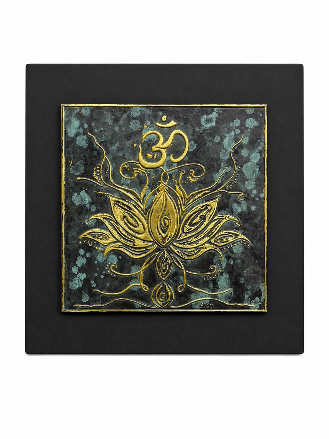 Cuadro Repujado Simbolos Sagrados | Variedad