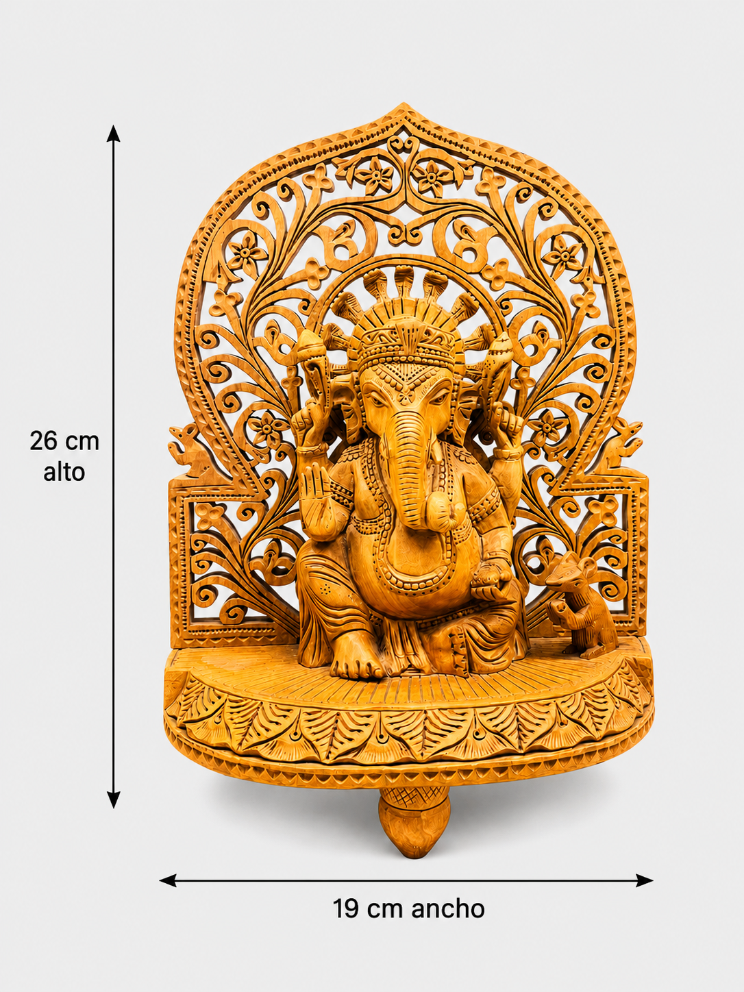 Ganesh de Madera 26 cm