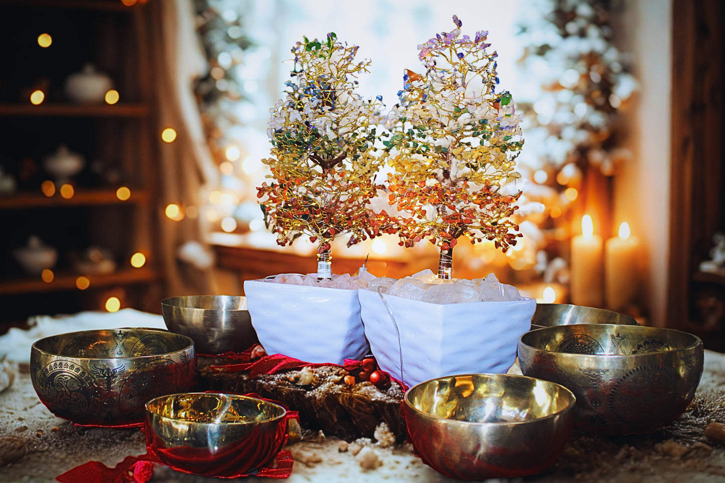 Árbol Cuarzos 7 Chakras