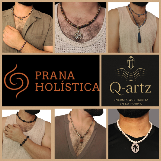 Collares De Cuarzo Hombre