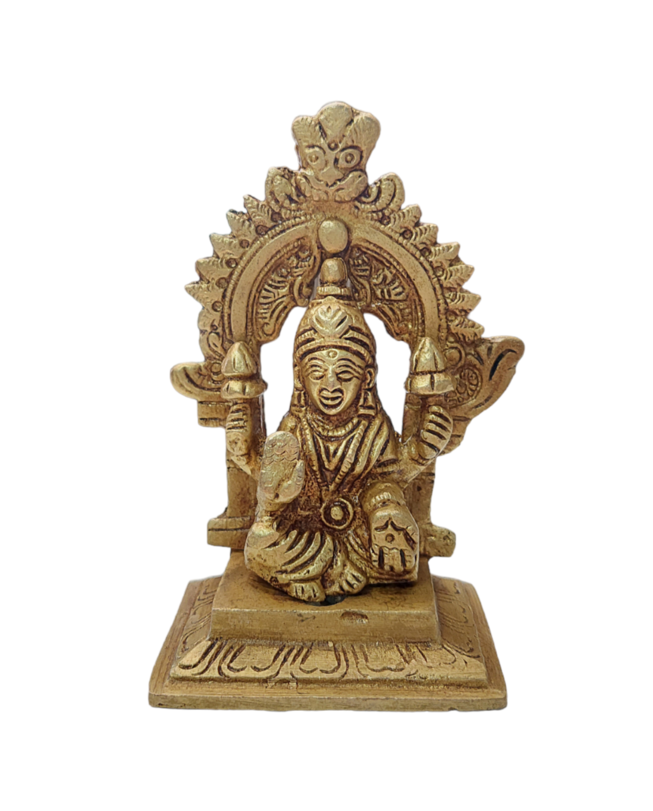 Lakshmi y Ganesh Bronce 9 cm