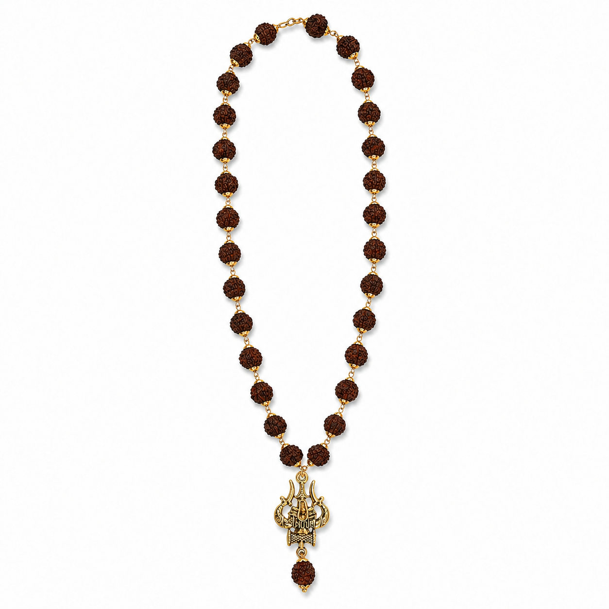 Collar Shiva Semilla de Rudrashka