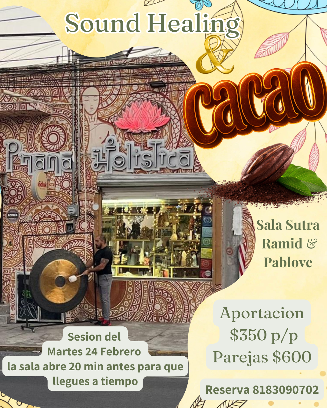 Sound healing grupal