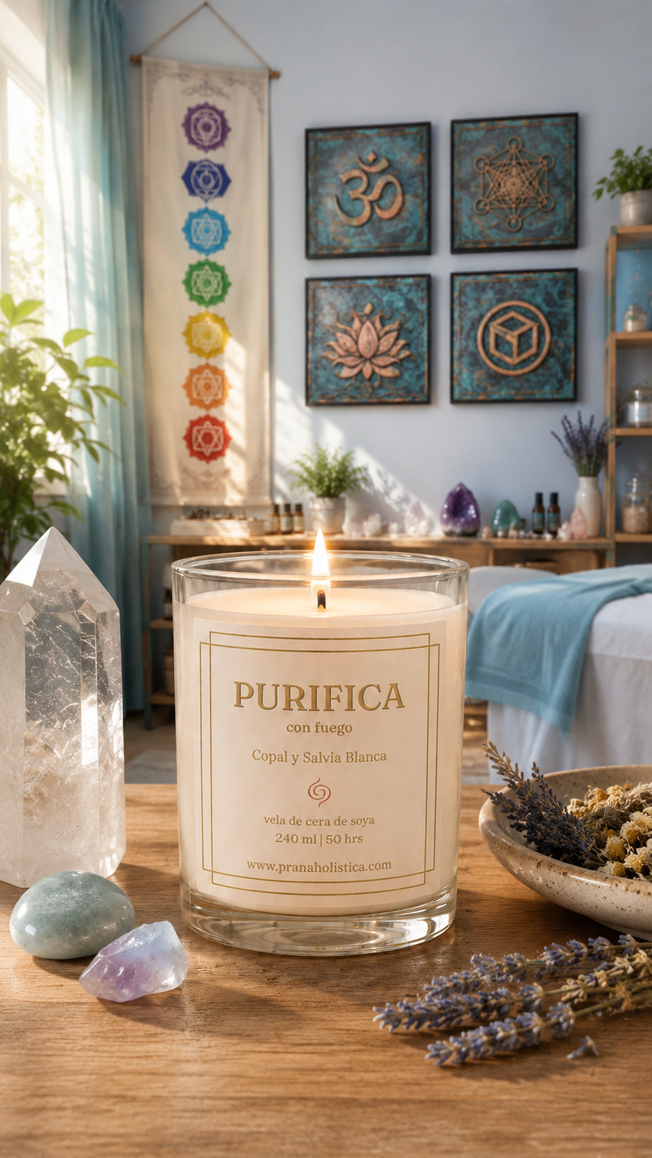 Vela Aromática Intencionada | Purifica
