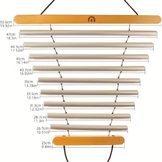 Campanillas de Viento Portátiles Natur de 9 Tonos