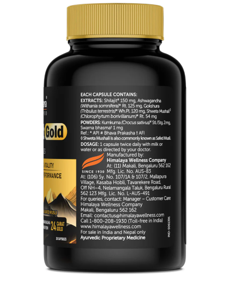 Shilajit Gold Capsulas
