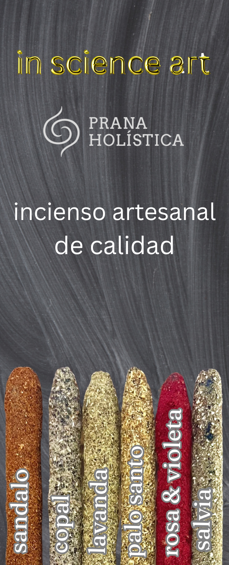 Incienso Artesanal 15 cm Mix