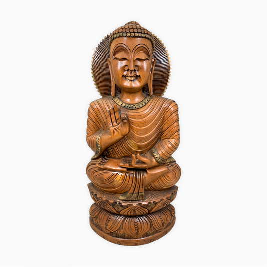 Buda Vitarka | Madera tallada